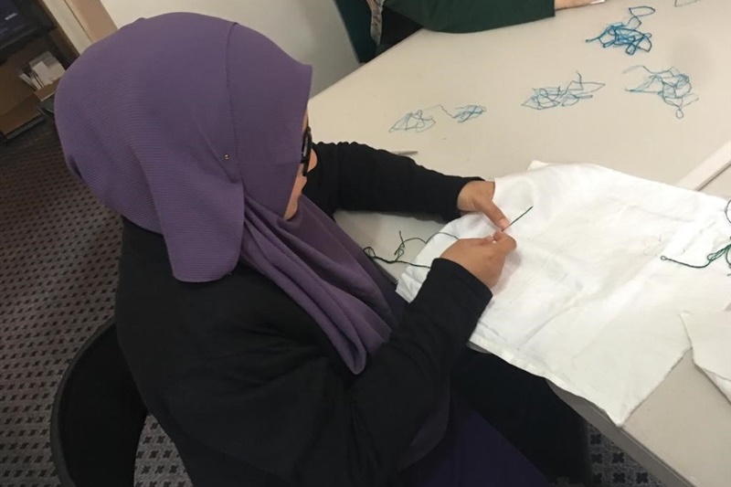 Women teaching Women: Embroidery Classes