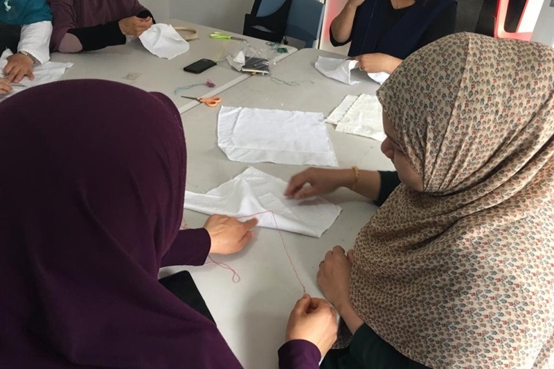 Women teaching Women: Embroidery Classes