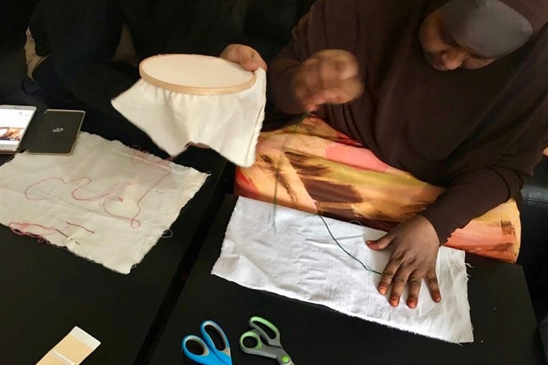 Women teaching Women: Embroidery Classes