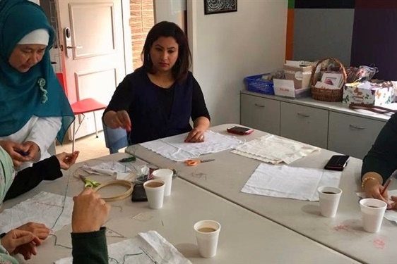 Women teaching Women: Embroidery Classes