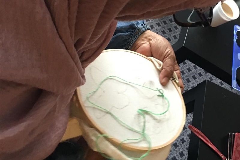 Women teaching Women: Embroidery Classes