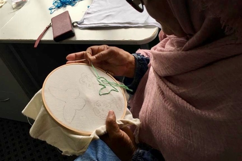 Women teaching Women: Embroidery Classes