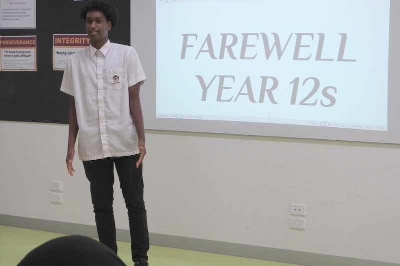 Year 12s Farewell from School