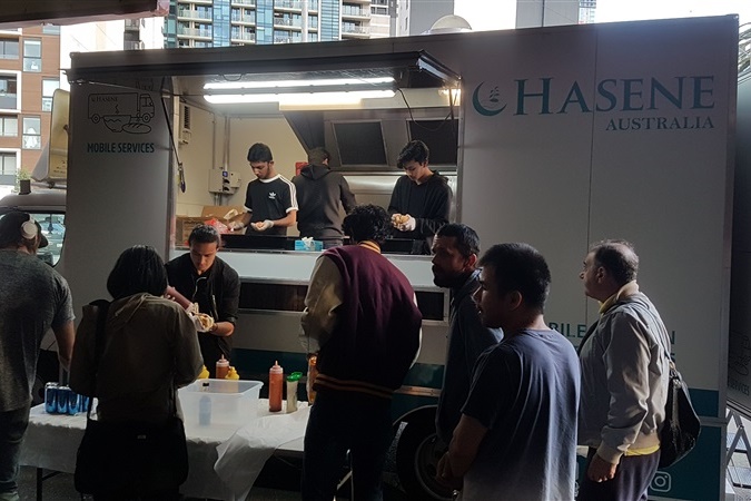 Year 12 Boys Feed the Homeless