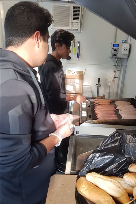 Year 12 Boys Feed the Homeless