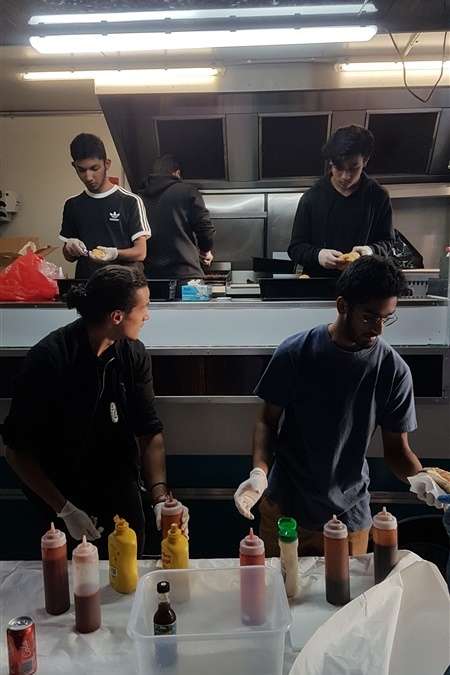 Year 12 Boys Feed the Homeless