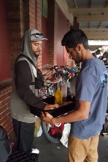 Year 12 Boys Feed the Homeless