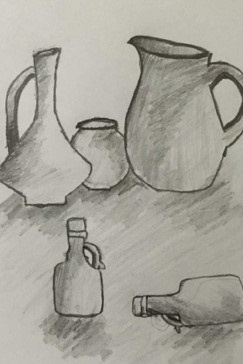 Still Life by Yusuf Elbaba, Year 7B2