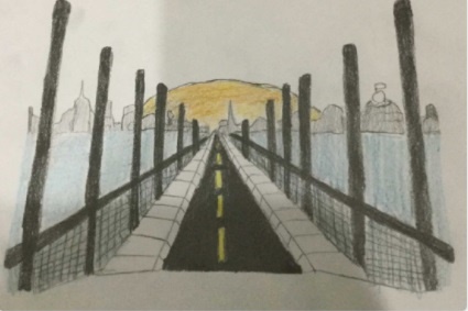 Year 5/6: One-point perspective drawing