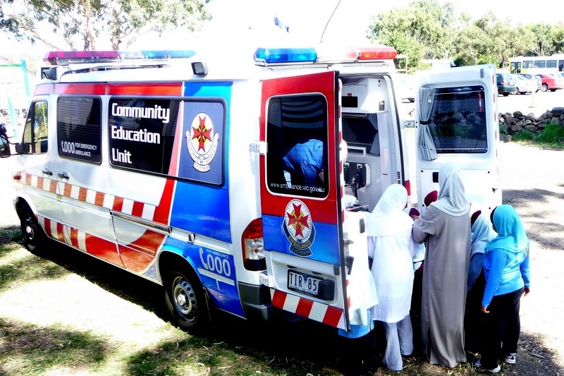 Ambulance Visit for Foundation Students