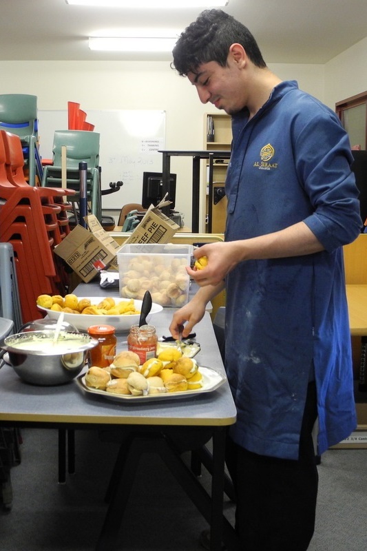 Morning Tea Organised by Secondary Students