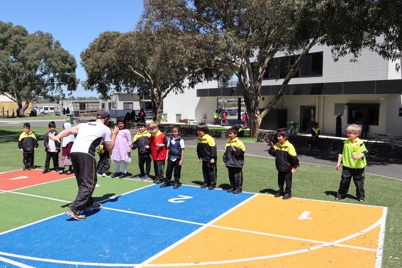 Students Settling into their School Routine