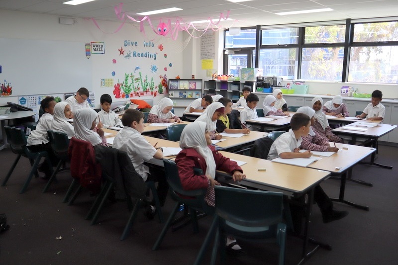 Students Settling into their School Routine