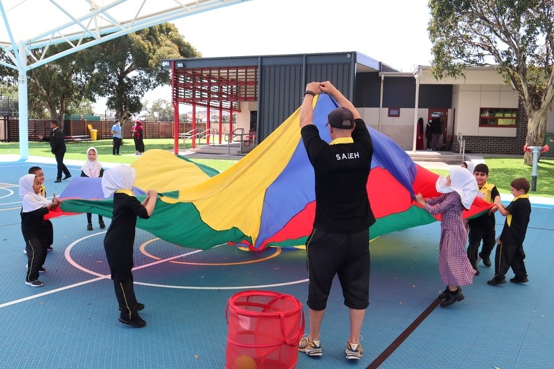 Students Settling into their School Routine