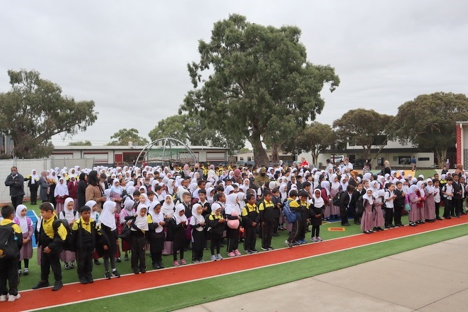 Students Settling into their School Routine