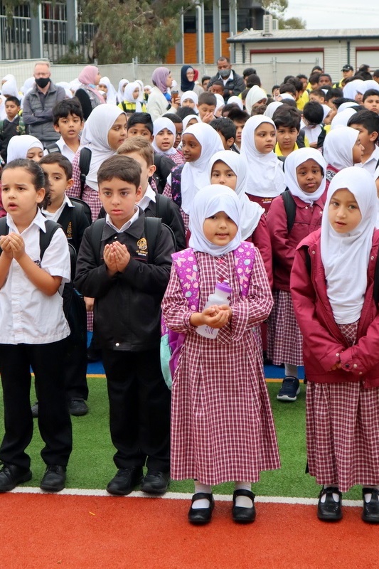 Students Settling into their School Routine