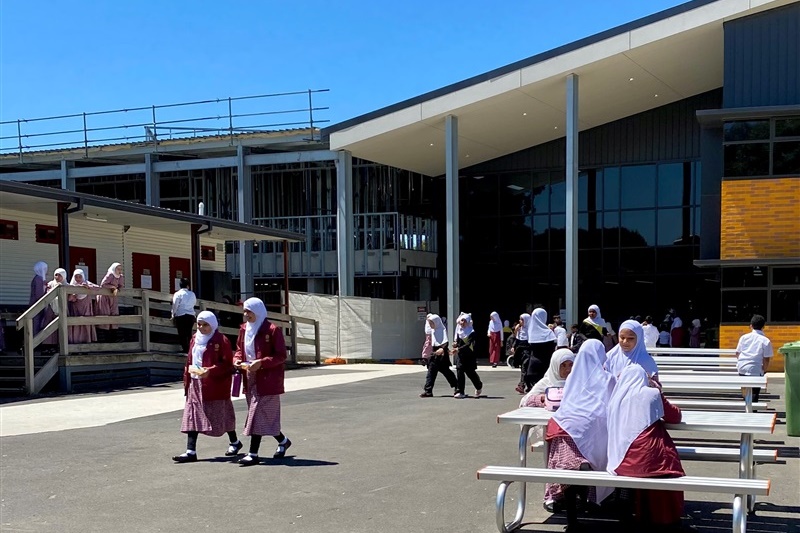 Students Settling into their School Routine