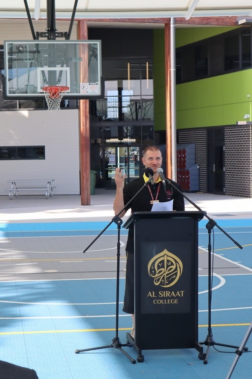 Special Assembly with MP Andrew Giles