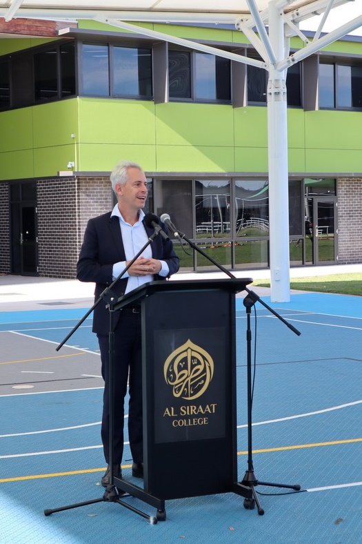 Special Assembly with MP Andrew Giles