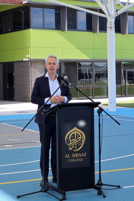 Special Assembly with MP Andrew Giles