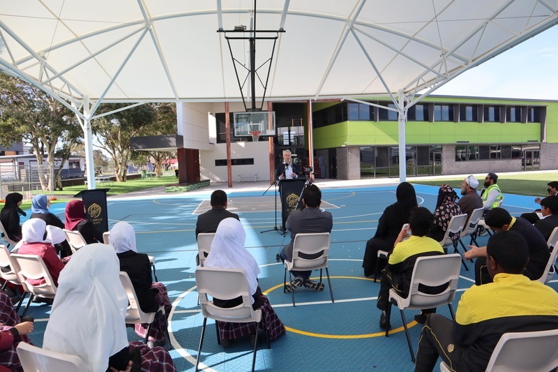 Special Assembly with MP Andrew Giles