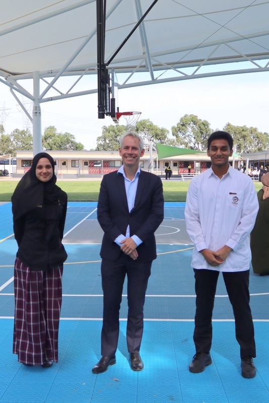 Special Assembly with MP Andrew Giles