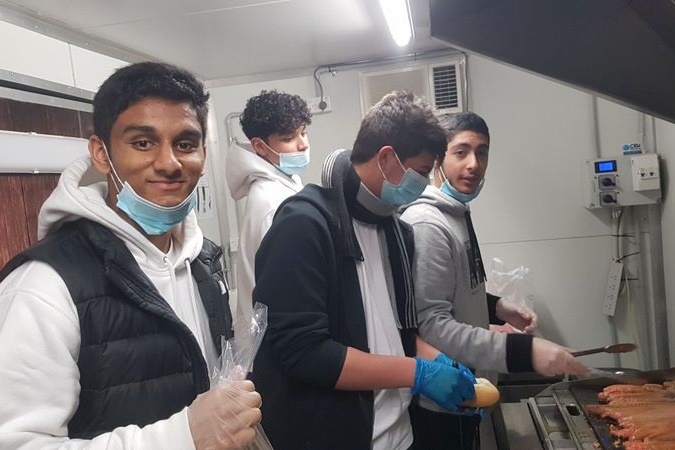 Year 12 Boys Feed the Homeless 2021