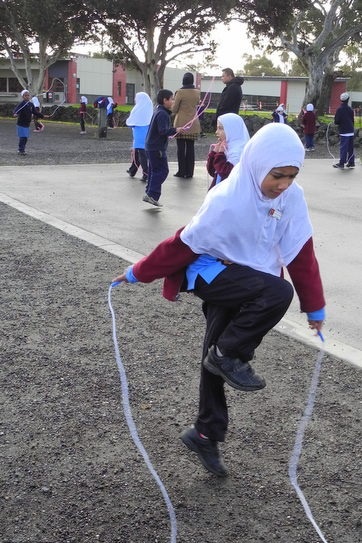 Student Participated in Jump Rope for Heart