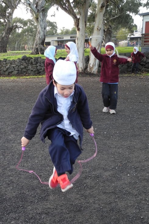 Student Participated in Jump Rope for Heart