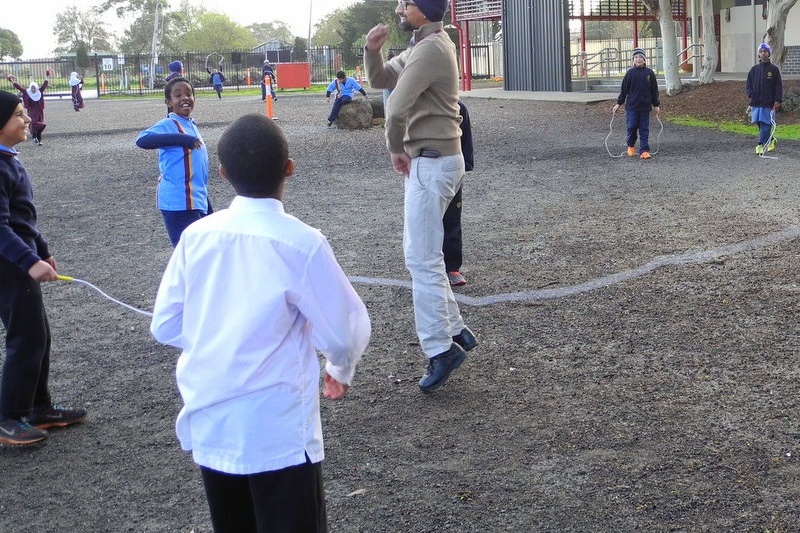 Student Participated in Jump Rope for Heart