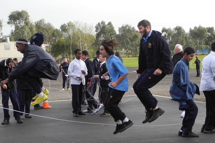 Student Participated in Jump Rope for Heart