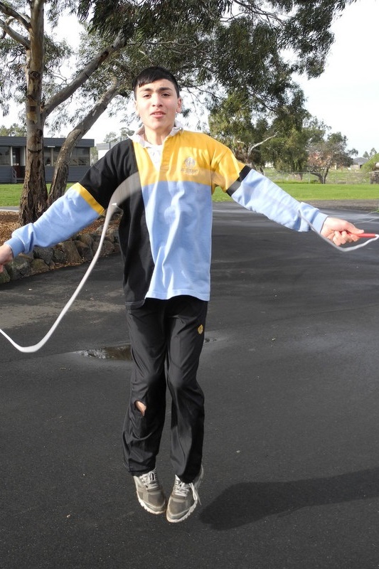 Student Participated in Jump Rope for Heart