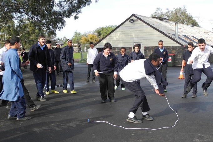 Student Participated in Jump Rope for Heart