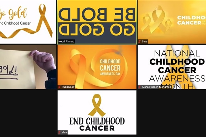 Go Gold for Childhood Cancer Awareness