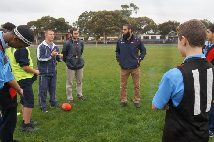 Special Footy Training with Bachar Houli