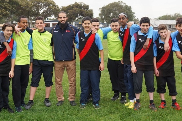 Special Footy Training with Bachar Houli