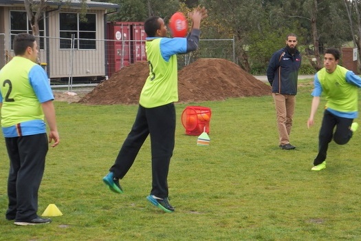 Special Footy Training with Bachar Houli