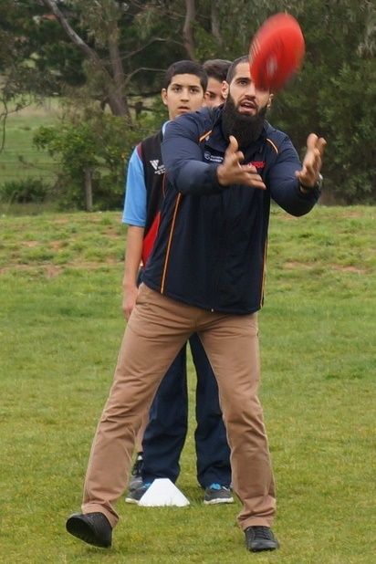 Special Footy Training with Bachar Houli