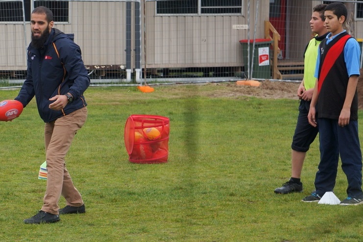 Special Footy Training with Bachar Houli