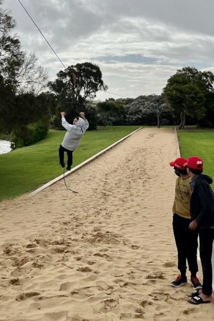 Secondary Years 7 and 8 Boys: Camp Kangaroobie