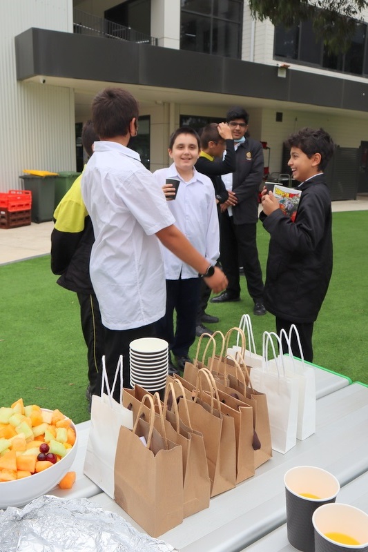 New Secondary Students Morning Tea