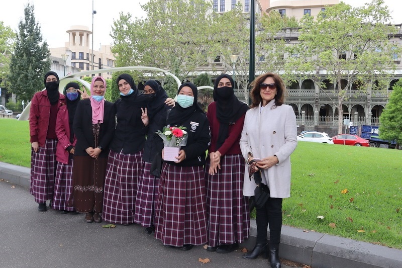 Parliament Walk with Minister Lily DAmbrosio MP