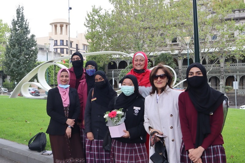 Parliament Walk with Minister Lily DAmbrosio MP