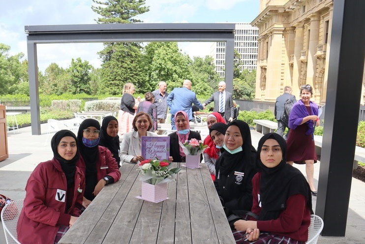 Parliament Walk with Minister Lily DAmbrosio MP