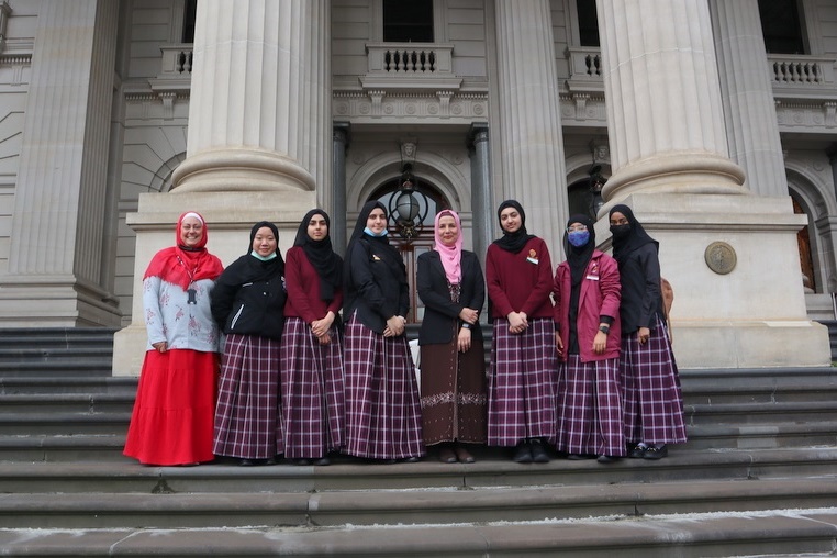 Parliament Walk with Minister Lily DAmbrosio MP