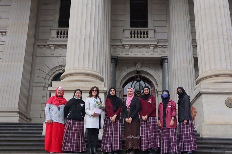 Parliament Walk with Minister Lily DAmbrosio MP