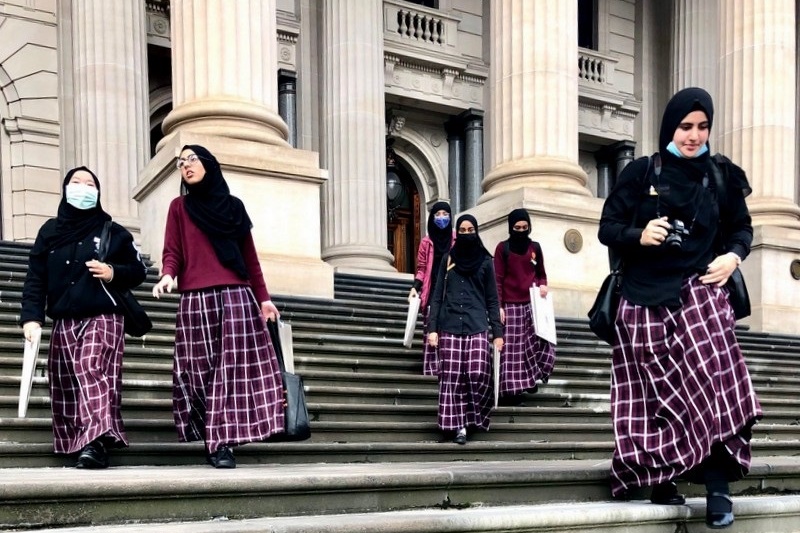 Parliament Walk with Minister Lily DAmbrosio MP