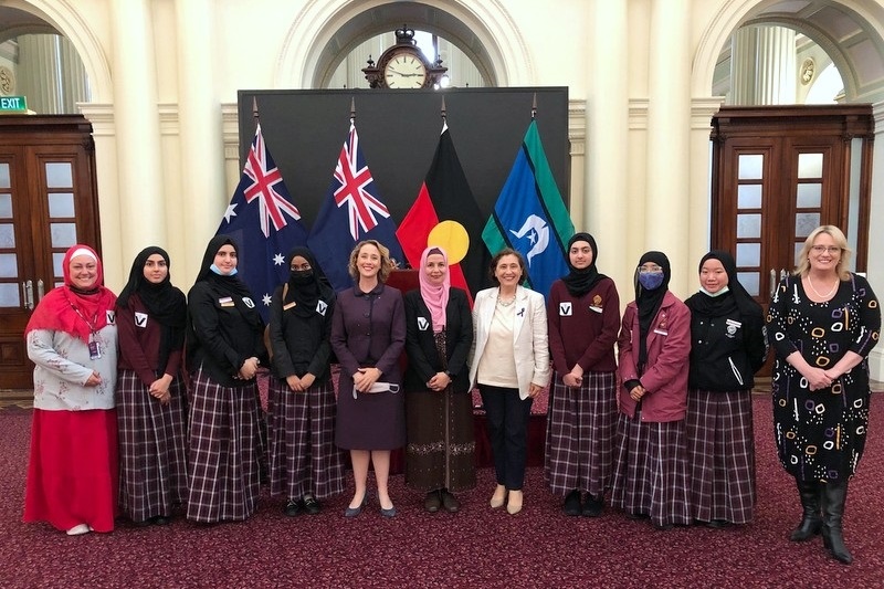 Parliament Walk with Minister Lily DAmbrosio MP