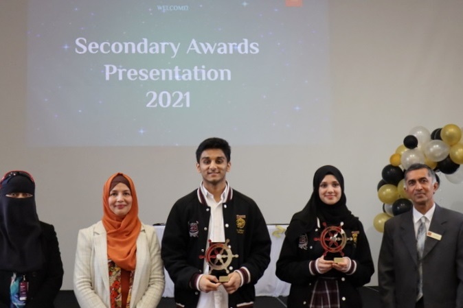 Secondary End of 2021 Awards Assembly