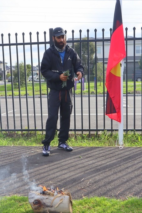 Flag-raising ceremony